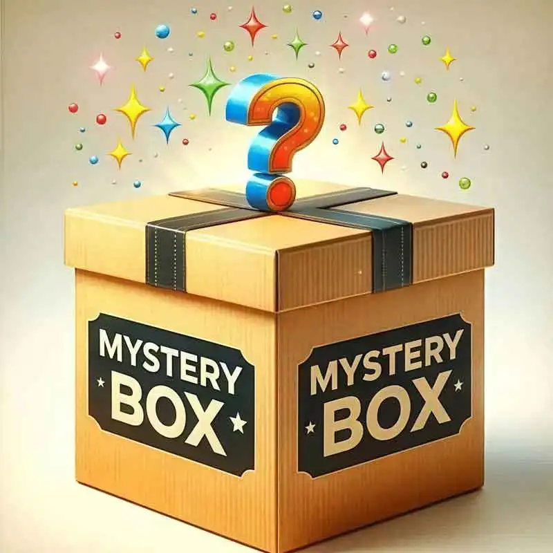 Mystery Box Random 2pieces  Men's Fashion Round Quartz Watch  Suitable for Daily Casual Wear Birthday Valentine's Day Ideal Gift