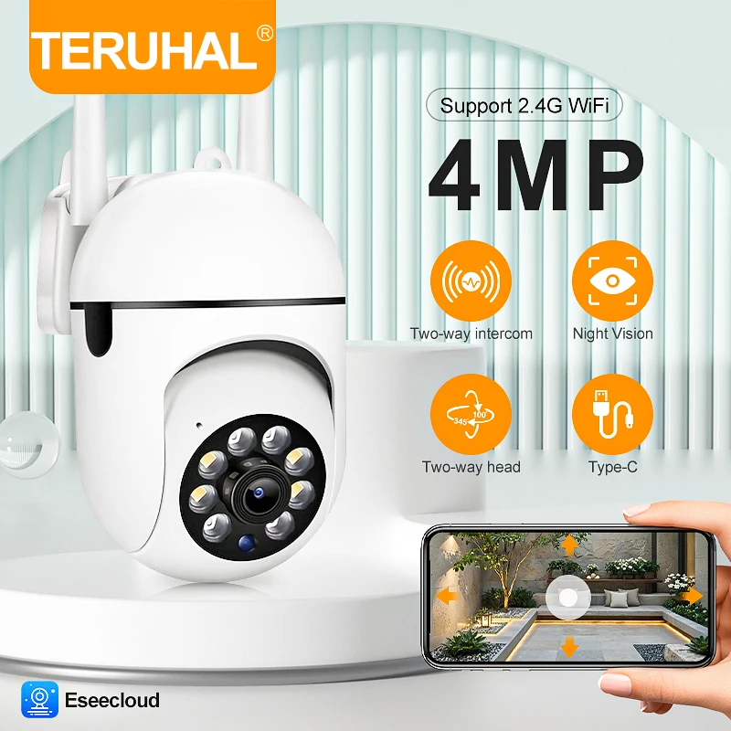 4MP 2K Hd 2.4G Wifi… - image