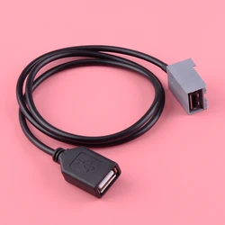 CITALL Car Auto USB Female Cable Adaptor AUX Port Fit For Honda Civic Jazz CR-V Accord Odyssey 2009 2010 2011 2012 2013