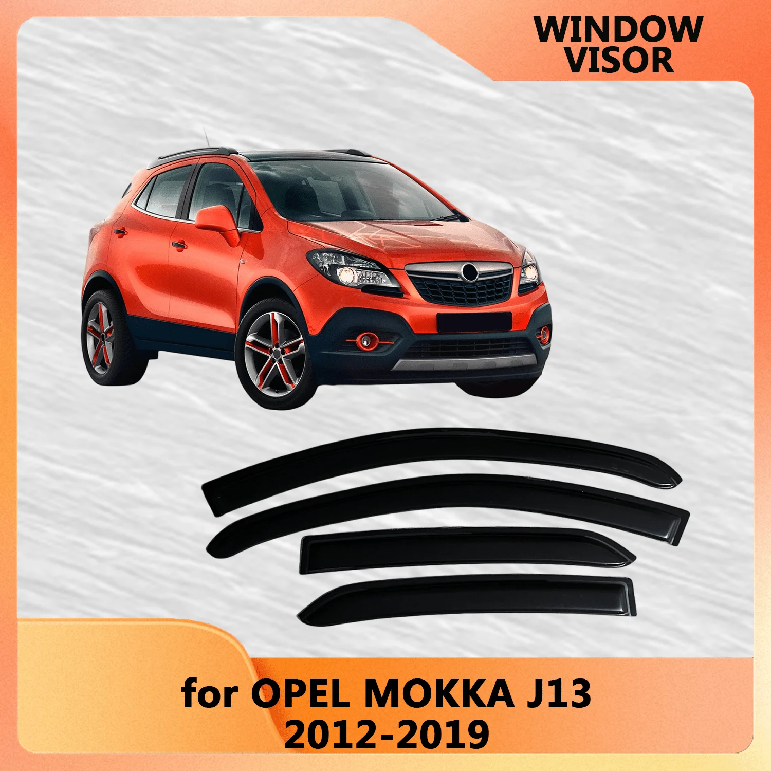 

Для OPEL MOKKA 2012 2013 2014 2015 2016 2017 2018 2019 ветровые дефлекторы дождевики дверной козырек вентиляционные шторы оконный козырек