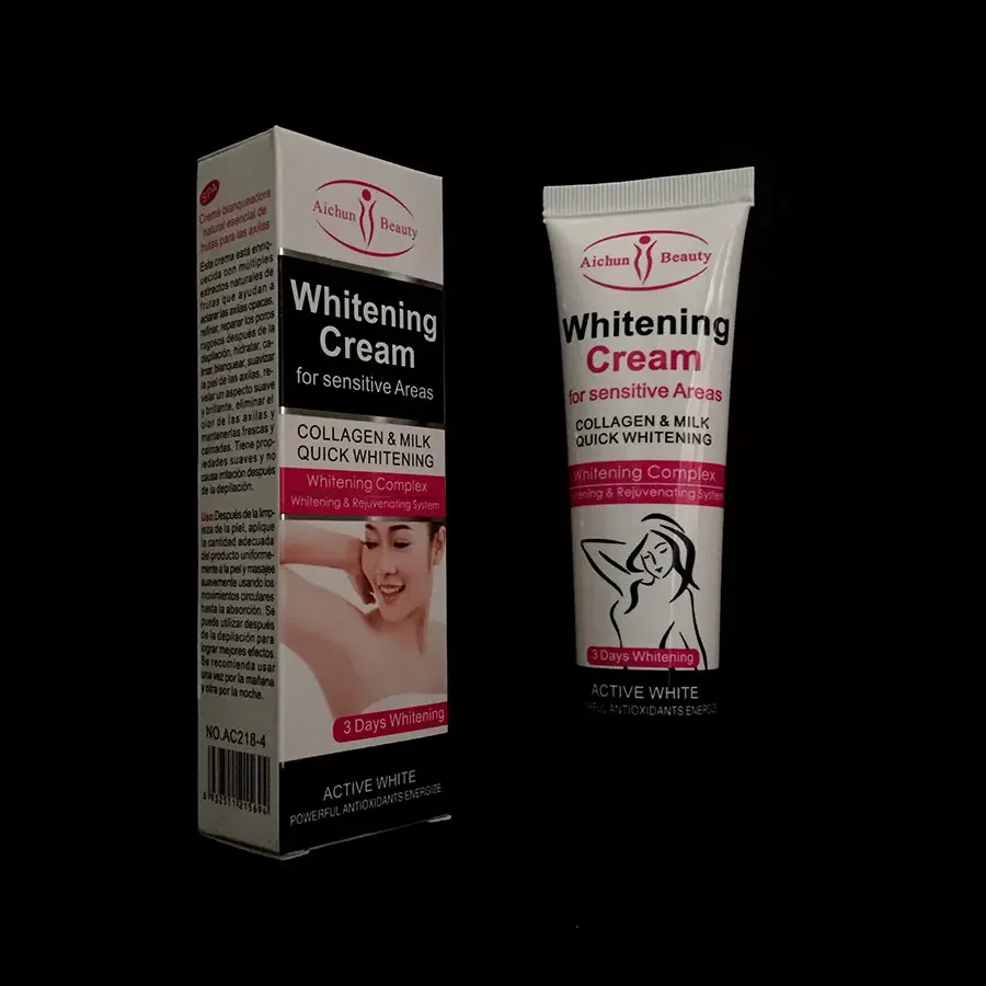 Summer 7-Day Skin Armpit Whitening Cream Skin Lightening Bleaching Cream Underarm Dark Skin Whitening Intimate Body Lotion