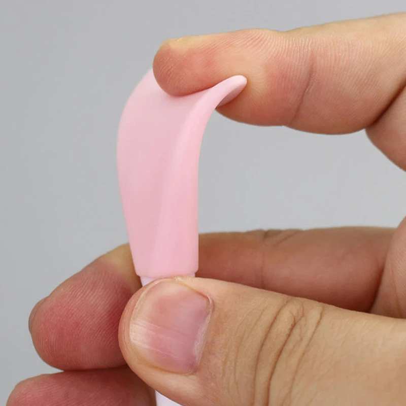 1pc Double-Headed Silicone Facial Mask Brush Lotion Spatula Mud Mask Applicator Soft Head Face Cleansing Brush Skin Care Tool