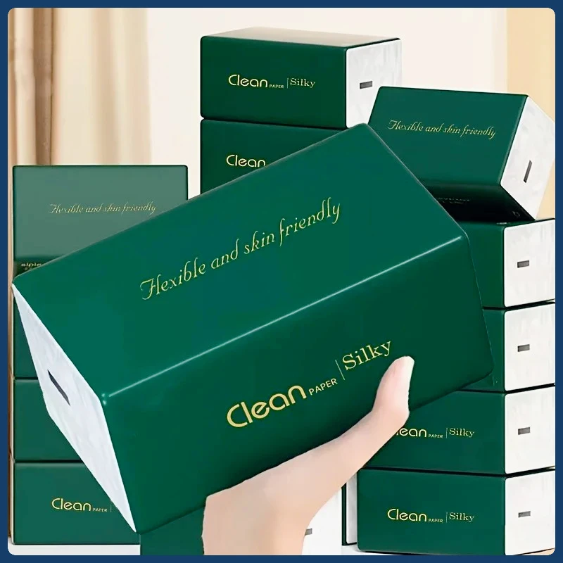 

5-слойные бумажные полотенца премиум-класса — супер водопоглощение и мягкость, подходящие для домашнего офиса и наружного использования. Бумага-футляр для переноски.