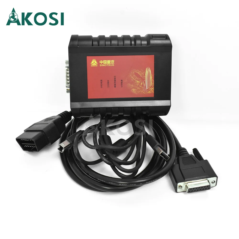 DENSO common rail engine For Sinotruk EOL OBD diagnostic kit Heavy Duty Truck for Sinotruck diagnostic tool