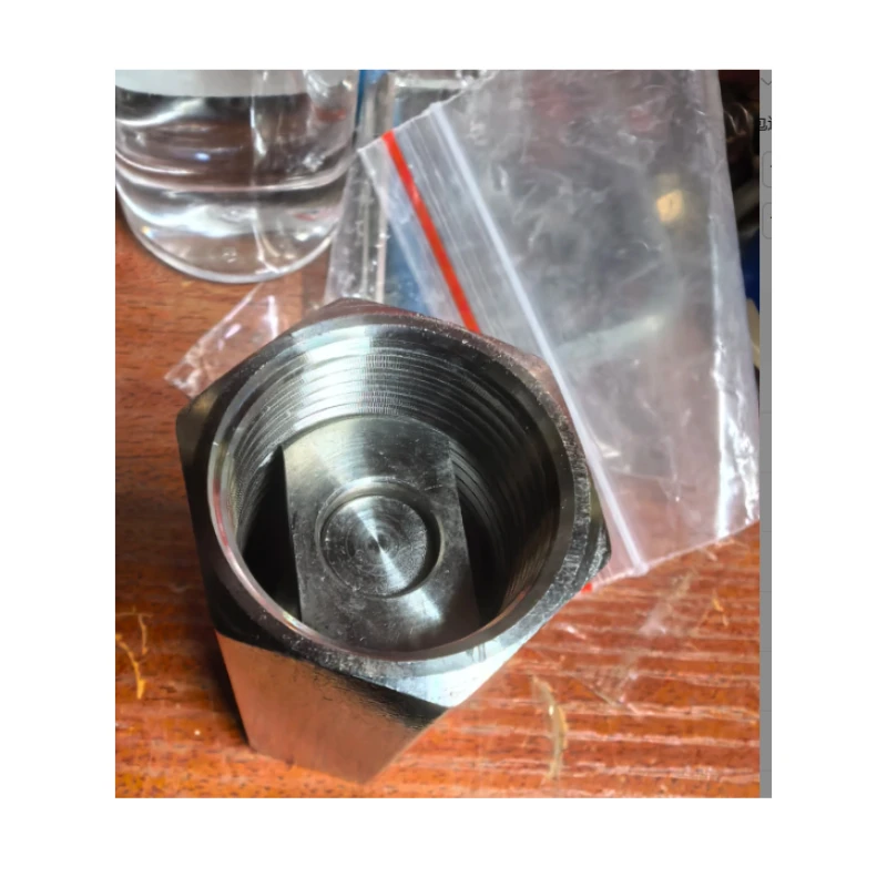 Suitable for 304 Stainless Steel Inner and Outer Wire Check Valve Hexagonal 1/2 Thread 1/4  High Pressure Seal