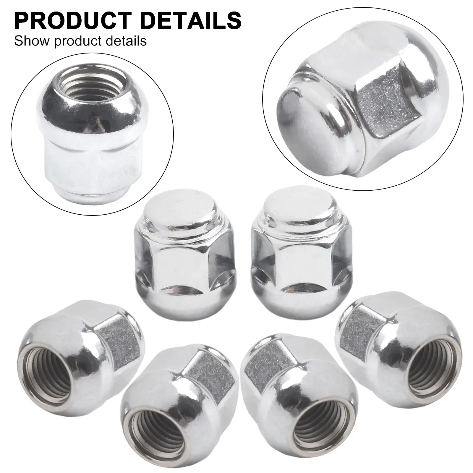 5-20Pc M12x1.5 Lug Nut Wheel Hub Nut Front & Rear Lug Nut 90304-SA5-013 For Honda For Civic For CR-V For Accord