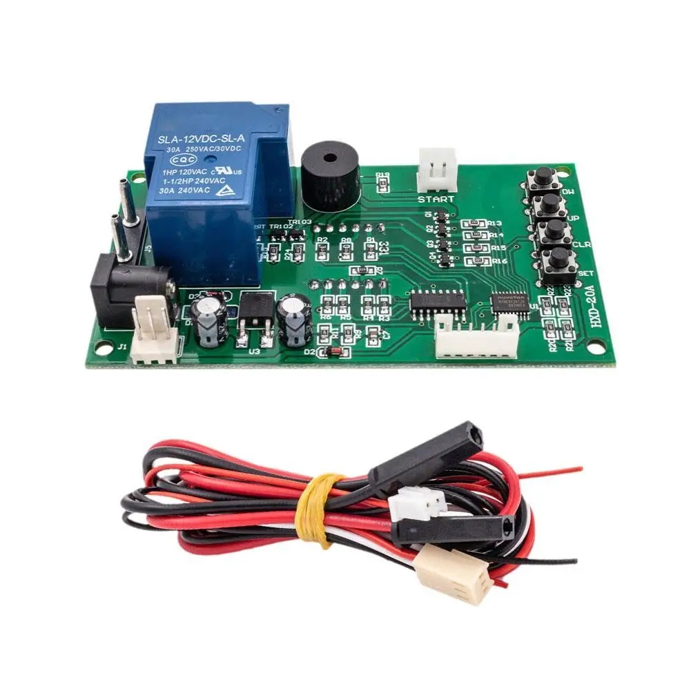 รีเลย์ตั้งเวลาโปรแกรมโมดูลรีเลย์หน่วงเวลา Cycle Timer รีเลย์หน่วงเวลา Delay Controller Board สมาร์ทหน้าแรกควบคุมเวลา PCB