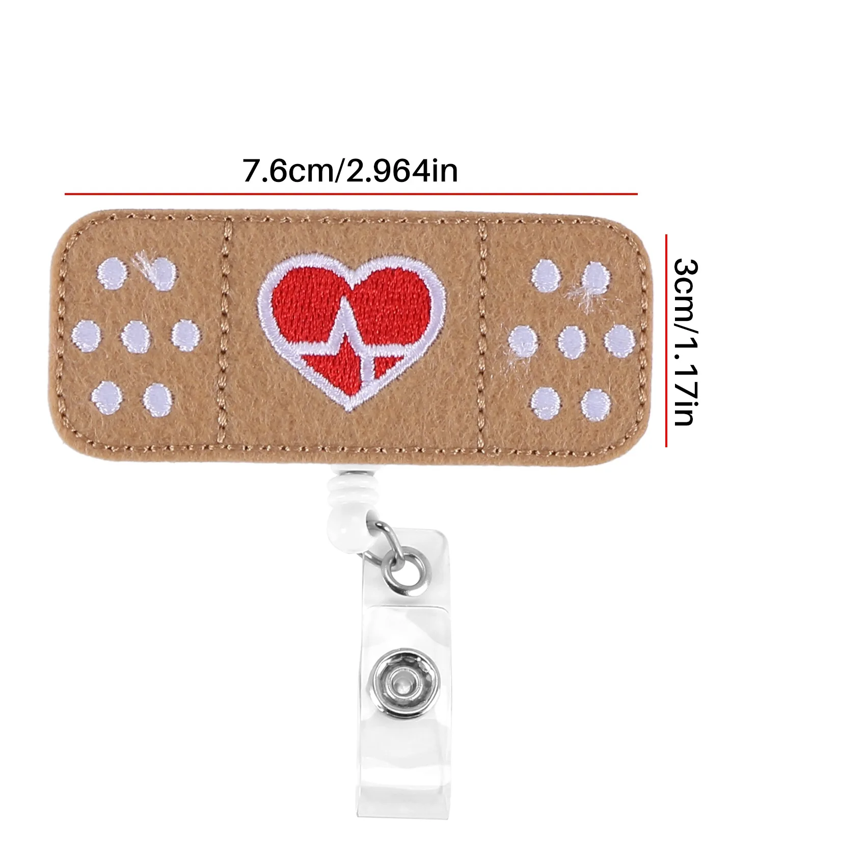 Nurse Badge Reel Holder - 3 Pack - RN Badge - Band Aid Badge Reel - Perfect Nurse Gifts For Women