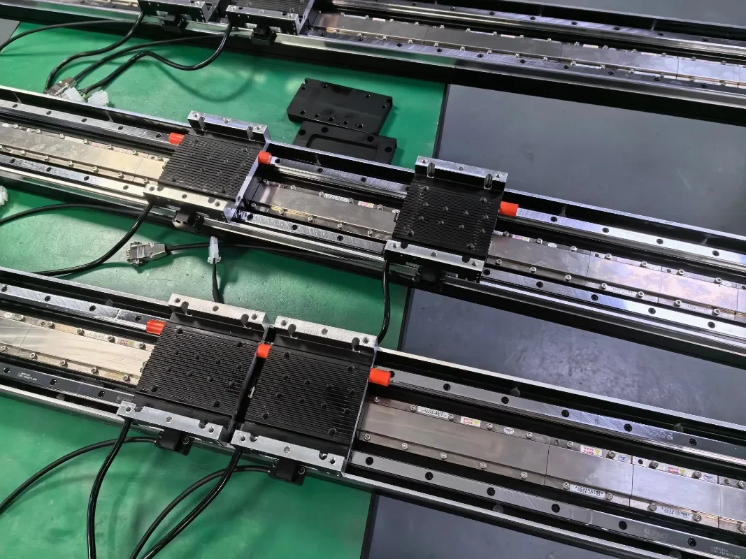 140mm width precision ironless motor module 5m/s maximum speed packaging solution
