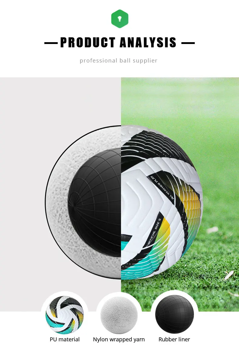 맞춤형 사이즈 5 전문가용 PU 축구공, 축구 도매용 저렴한 맞춤형 축구공
