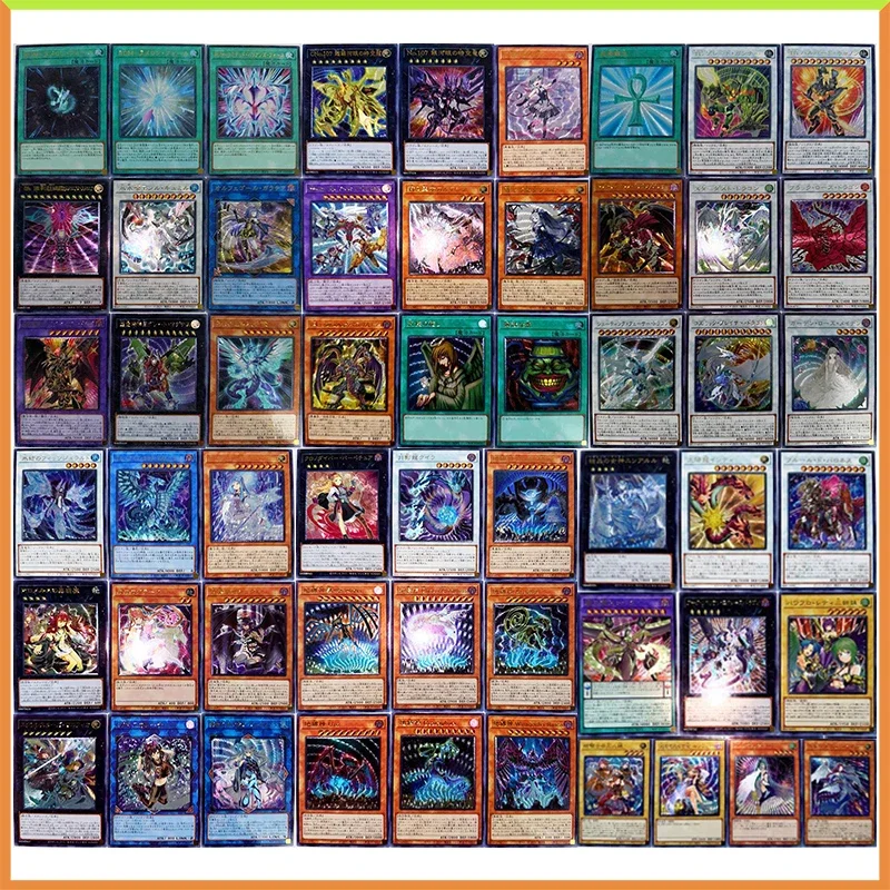 

Anime Yu-Gi-Oh DIY ACG UTR Game Refraction Collectible Cards Moon Dragon Quilla Sky Striker Ace Toys for boys Birthday Present