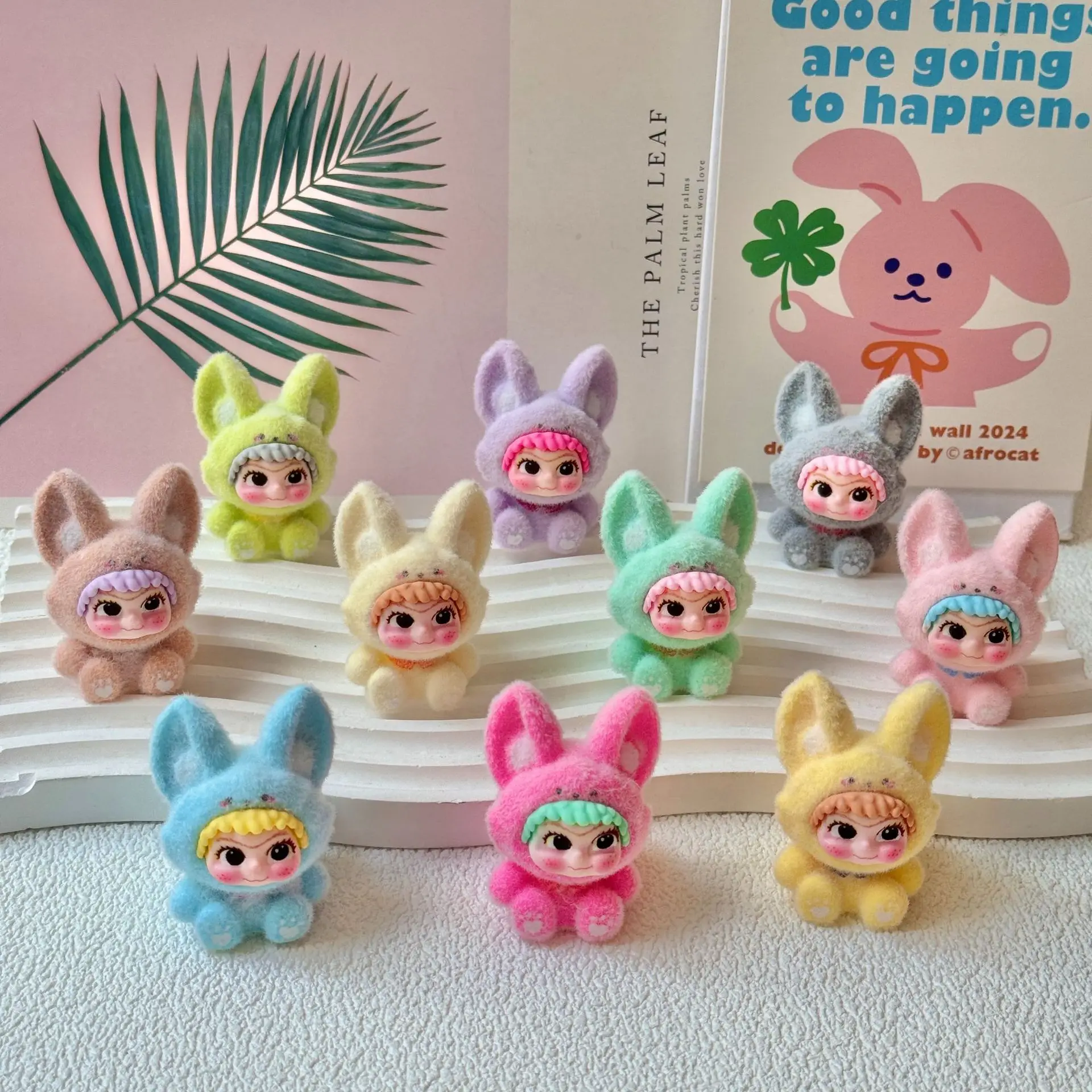 10 قطعة/المجموعة/مجموعة من لعبة شخصيات واكوكو تمثال صغير لتزيين سطح المكتب نموذج الحلي لعب للأولاد والبنات هدايا عيد الميلاد #3