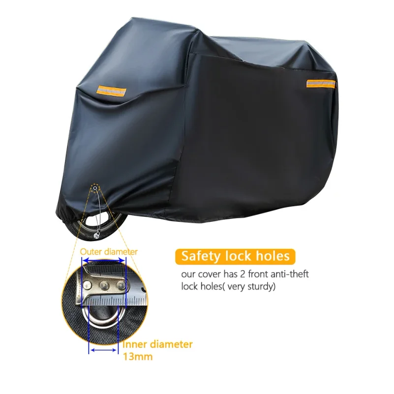 Thick Oxford Motorcycle Waterproof Cover Universal Outdoor Protection Dust Motorbike Rain Cover Sunshade Dustproof Uv Protective