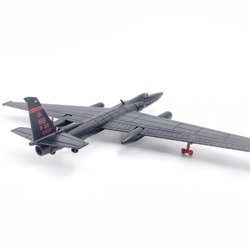 Amer Com Usaf U-2S Dragon Lady Verkenning Vliegtuig 1/144 Diecast Jet Vliegtuigen Model