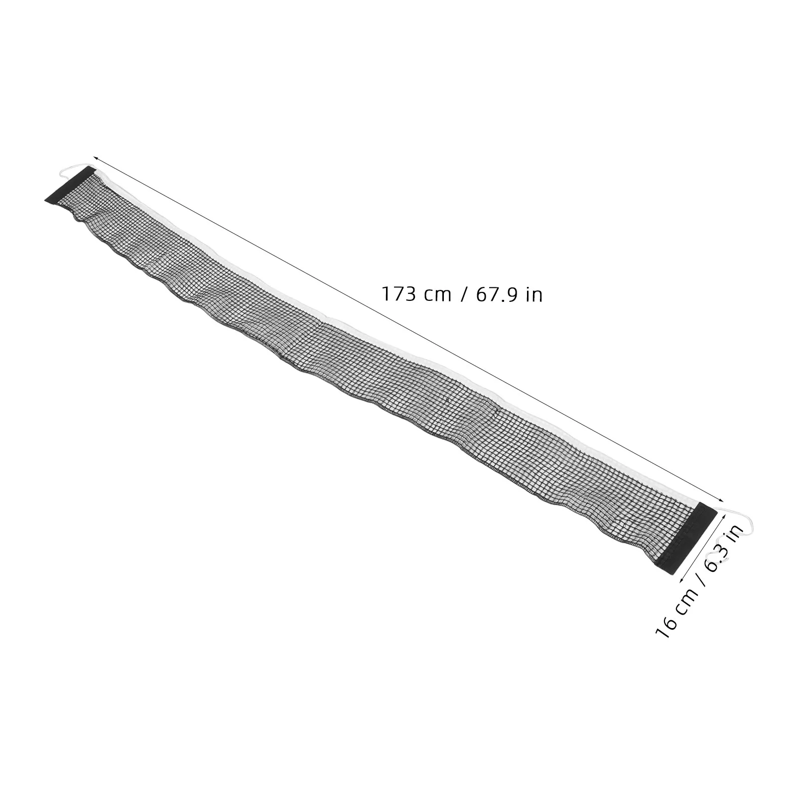 2 Pcs Polyester Cotton Table Tennis Net Universal Fit 68