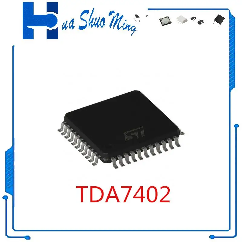 5Pcs/Lot   SN1202033   SN1202033DAPR   TSSOP32 TDA7402  TQFP44