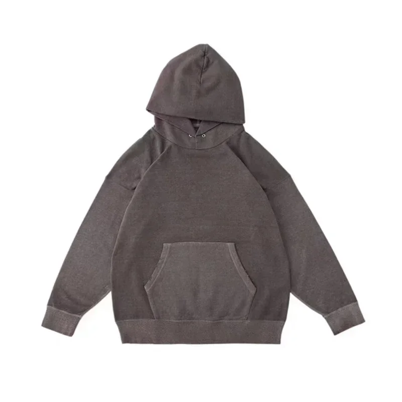 VISVIM 21SS JUMBO HOODIE tie-dye destroy pullover hoodie unevenly dyed cotton hooded sweatshirt