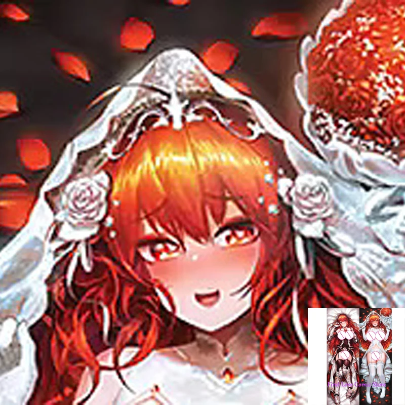 

Dakimakura Anime Pillow Case Elesis Pillow Cover Halloween Christmas Decoration 2023