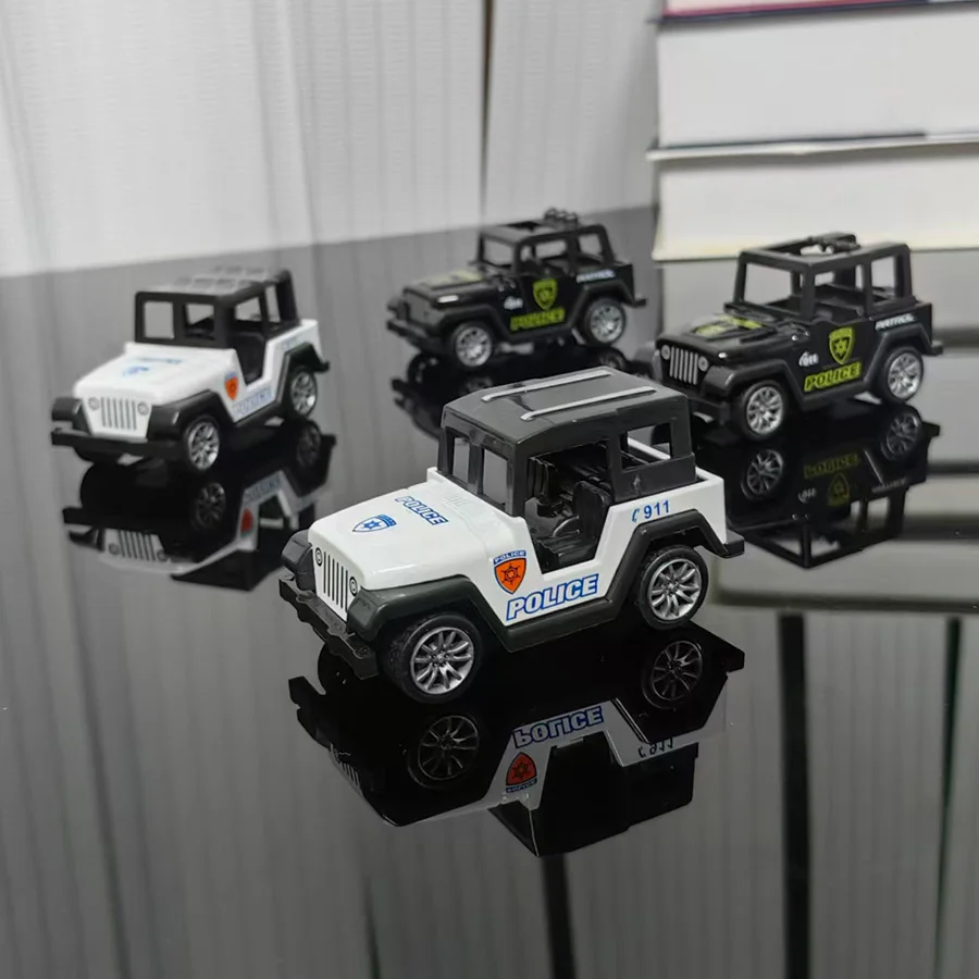 Coche de juguete de aleación, coche de juguete con motor de metal, juguetes para niños y niñas, regalos de fiesta, modelos de coches todoterreno, juguetes para niños