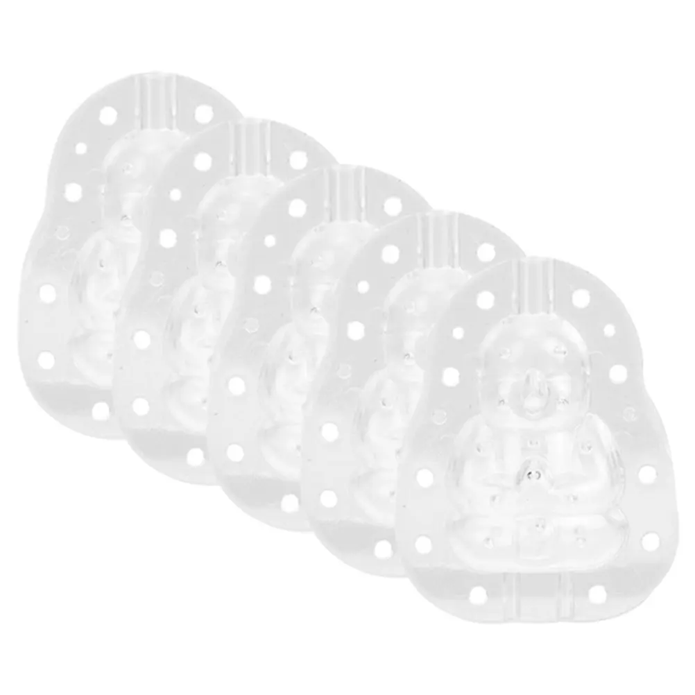 

5Pcs Fruit Growing Mold Set Shaping Vegetables and Melons Clear Molding Tray for Gardeners Pressure Resistant Reusable Plant