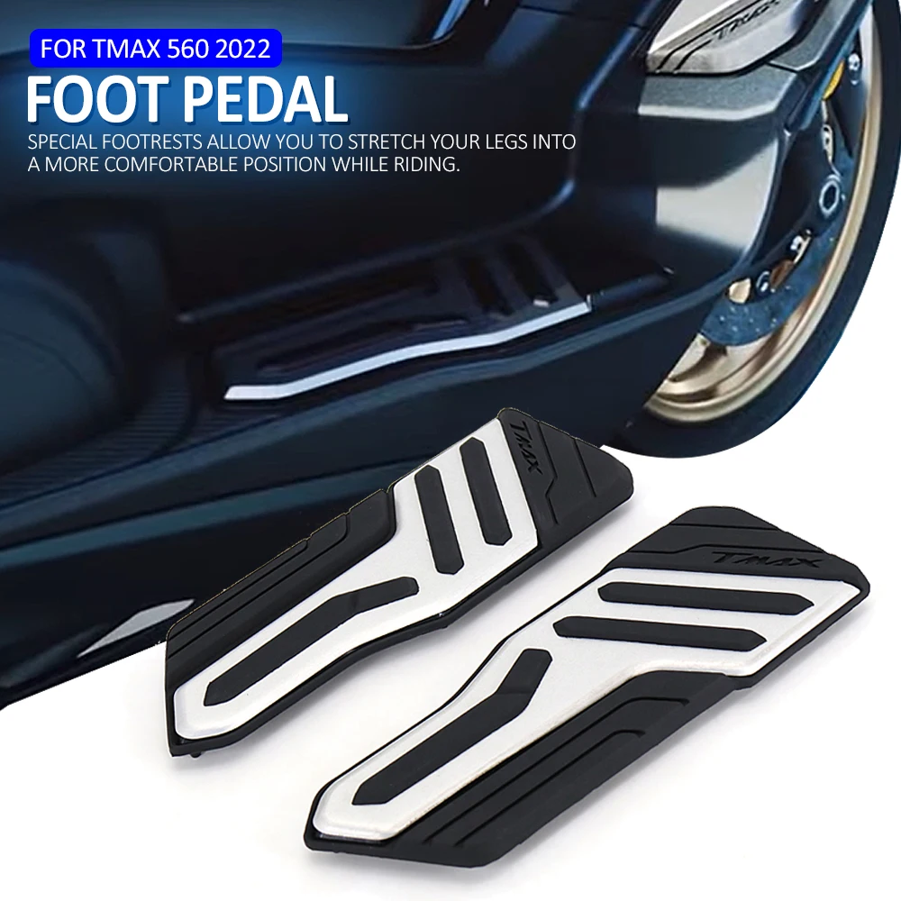 New Side Rear Footrest Pedal Motorcycle Accessories Footboard Steps Foot Pegs Plate For Yamaha T-MAX560 TMAX560 TMAX 560 2022