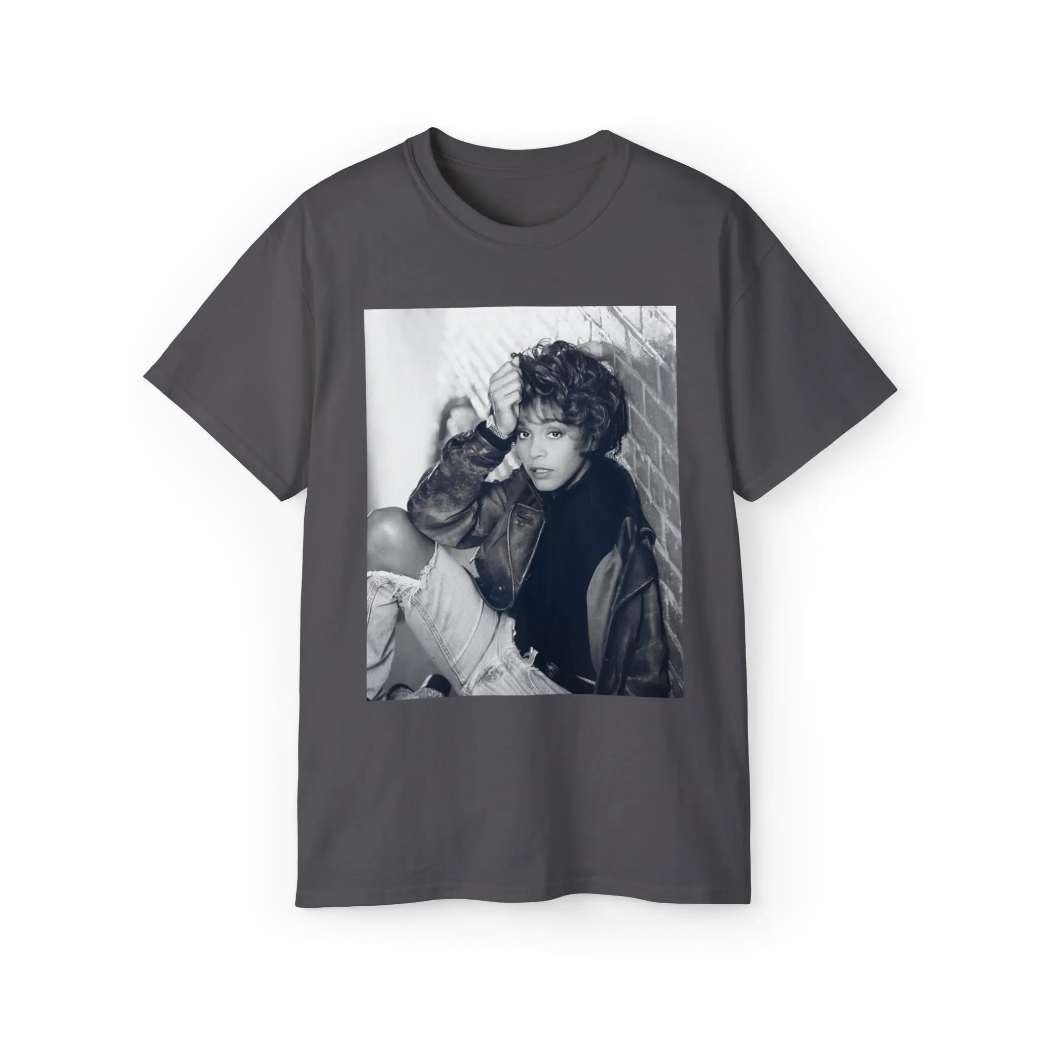 Whitney Houston Unisex Ultra Cotton Tee T-shirt Art Tshirt