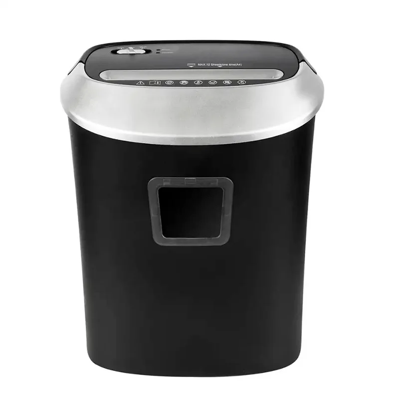 RAYSON OS1201D Cross-Cut Electric Paper Shredder Machine for Home Office Use Auto Feed High Capacity Staple/Card/CD Compatible