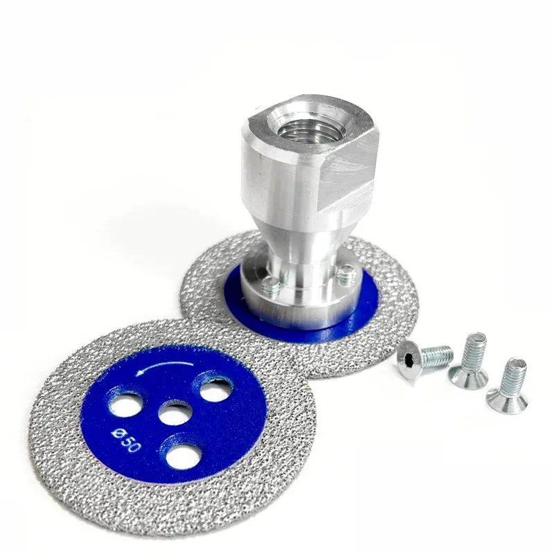 M14 Thread Diamond Saw Blade 50MM for Cutting Grinding Cutting Disc for granite marble ceramic tiles