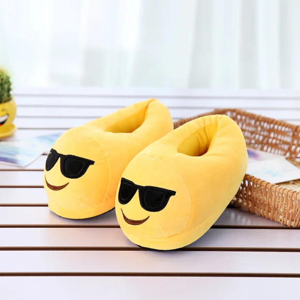 Men Bedroom Slippers Non-slip House Women Poop Shoes Soft Warm Plush Indoor Loafers Fashion Funny Gift Cute Home Winter For Boys