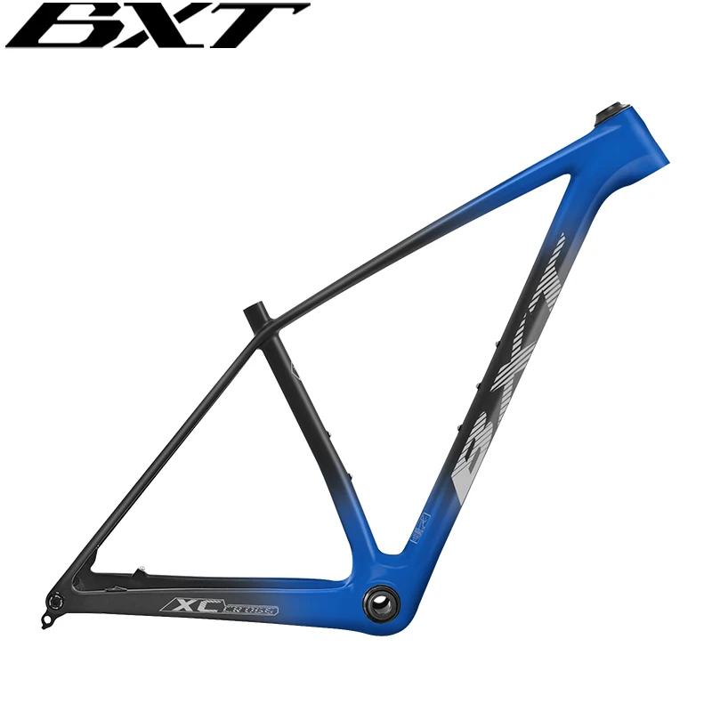 

BXT Ultra-lightweight 29er Carbon Mountain Bike Frame, made of high-quality Carbon Fibre T1000,performance and durability.