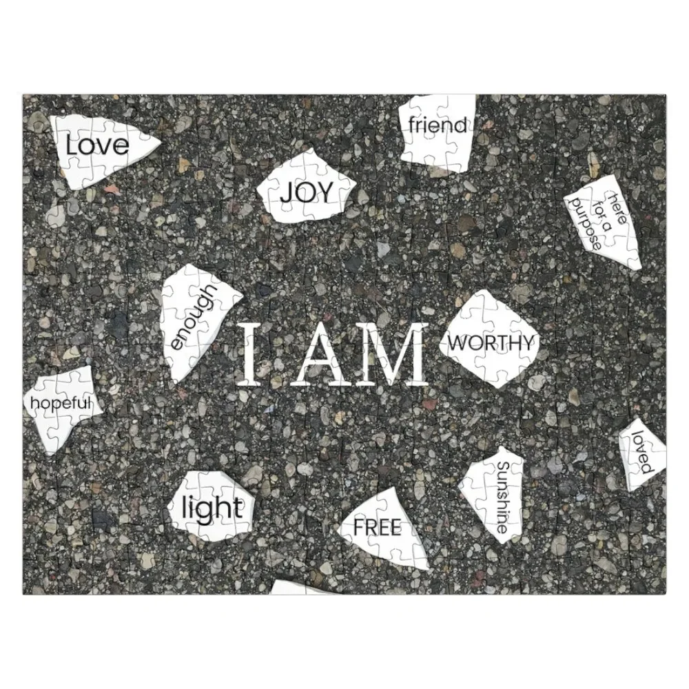 

Broken Plates "I Am" Jigsaw Puzzle Jigsaw Custom Wood Animals Puzzle
