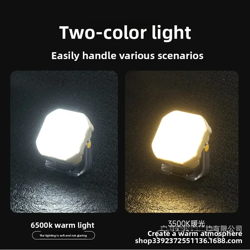 LEM ضوء التخييم في الهواء الطلق عمر البطارية الطويل خيمة المعسكر انقطاع التيار الكهربائي في حالات الطوارئ ضوء شحن احتياطية للمنزل