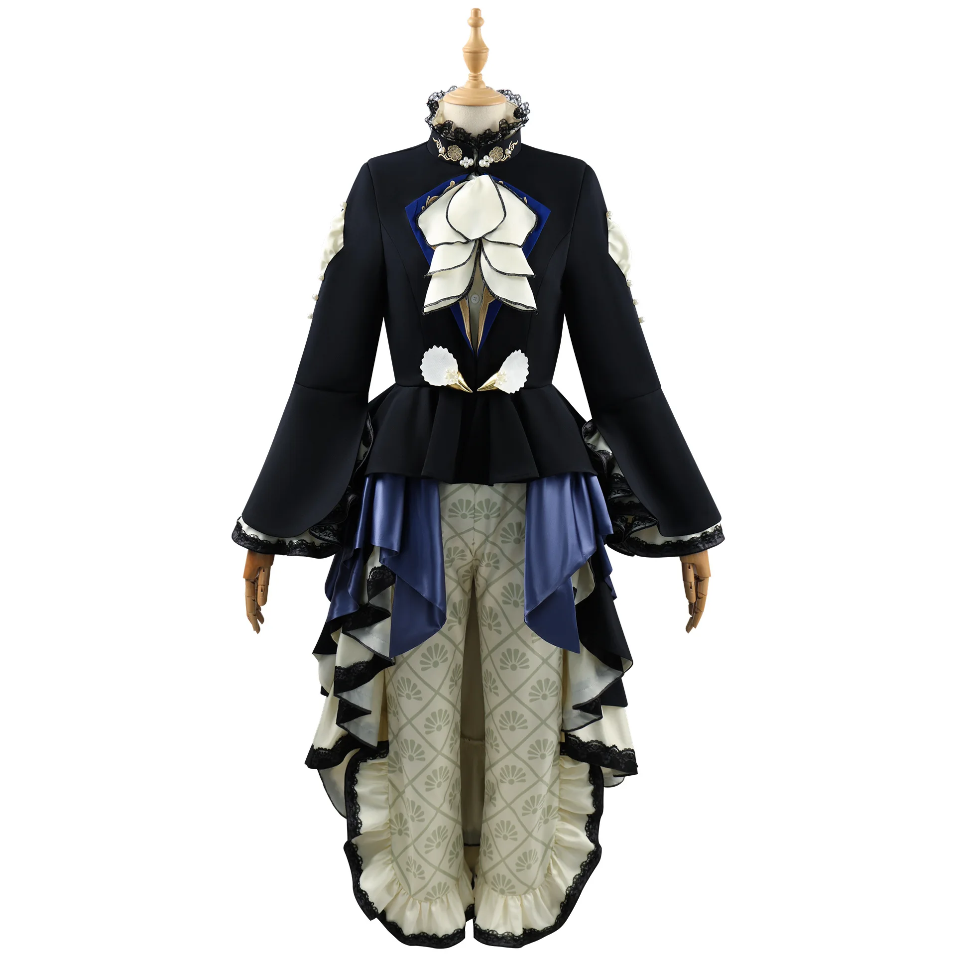 Black Butler Ciel Phantomhive Cosplay Costume Ciel Kuroshitsuji Cosplay Fresh Oyster Dress Set Wig Carnival Party Uniform Outfit