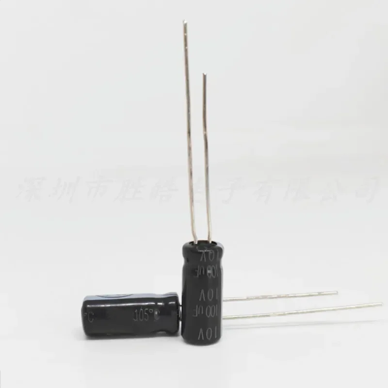 

(1PCS) 10V100UF Electrolytic Capacitor Inductor High Quality