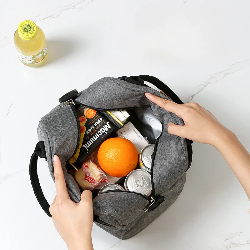 Bolsas de almuerzo Para niños Para mujeres, bolsa Bento, fiambrera de gran capacidad, bolsa de Picnic con aislamiento grueso, bolsas de mano, Loncheras Para Niños