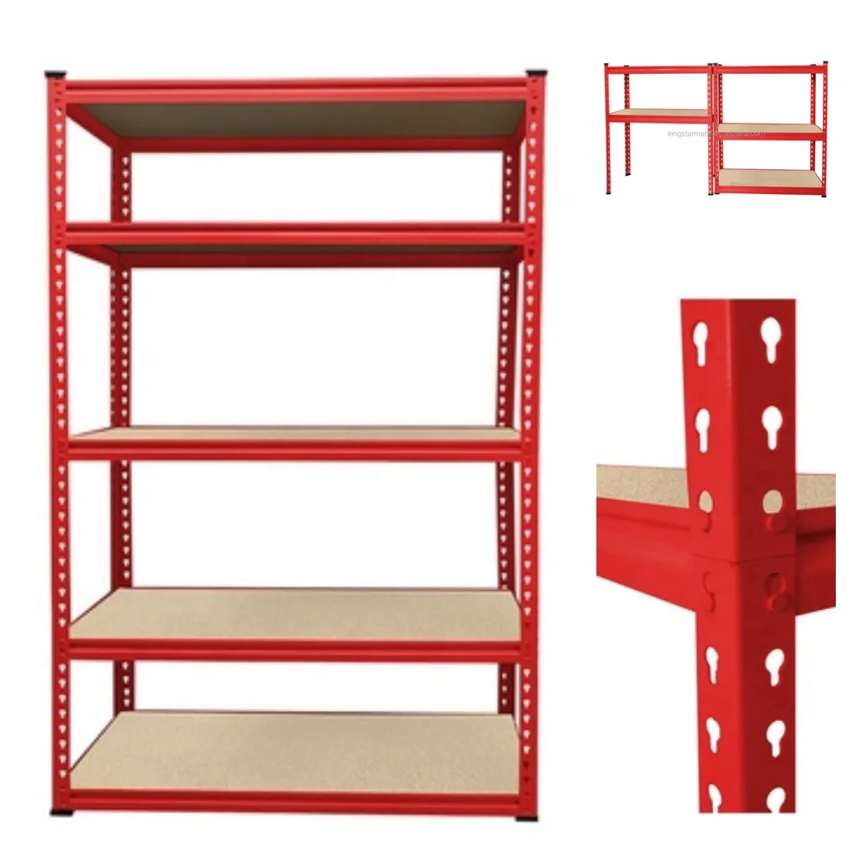 

Adjustable Hot Sale Super Market Display Shelf Heavy Duty Racking