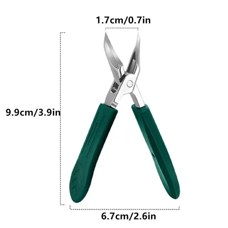 Anti-Splash Nail Clippers Large Thick Hard Special Nail Clippers Sharp Diagonal Pliers Nail Scissors Household Manicure Tools