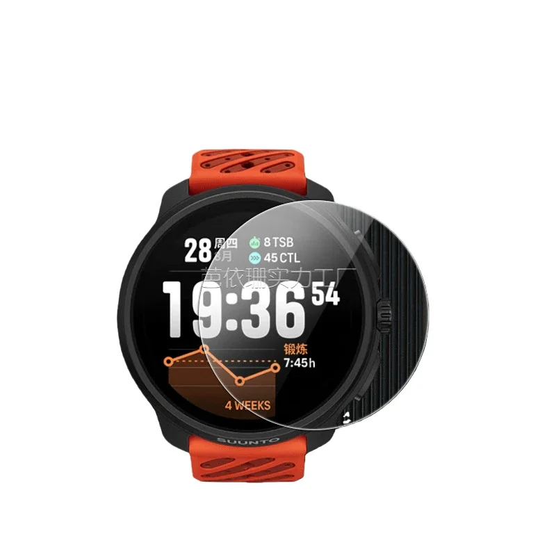 For SUUNTO RACE 2 Protector Soft TPU Hydrogel Film, HD Clear, Anti-scratch, Bubble-Free, Ultra-Thin, Edge-to-Edge Watch Screen F