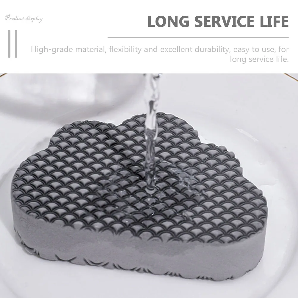

Cleaning Brush Mirror Glass Window Tap Sponge Kitchen Bathroom Tool Squeegee Wash Pad Lightweight Reliable Durability Flexible