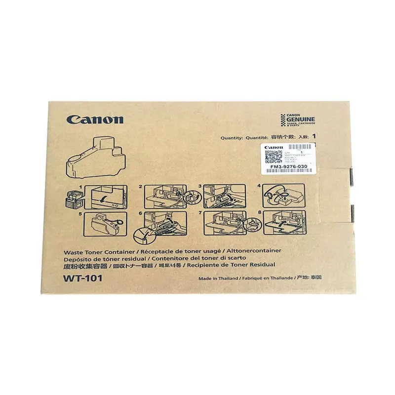 Caja de tóner de desecho de WT-101, Original, nueva, para Canon NPG84, 2625, 2630, 2635, 2645, 2520, 2530, 2525, 2535