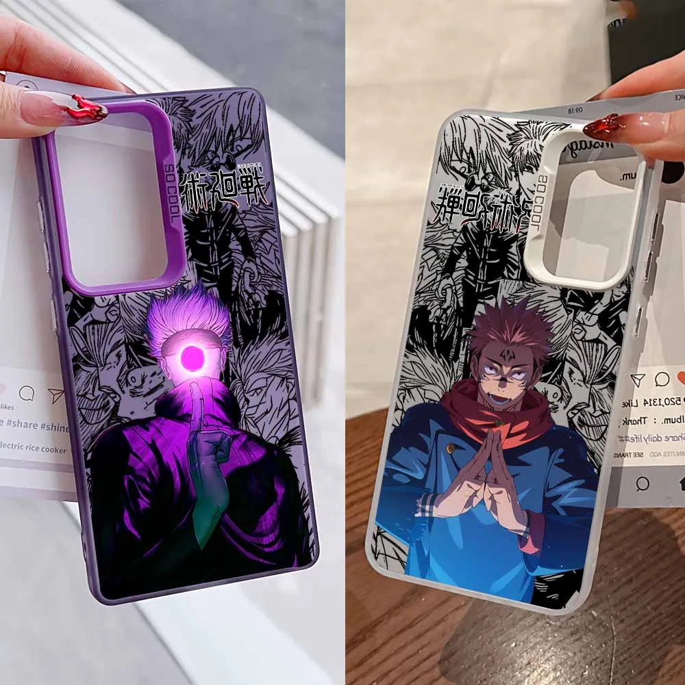 Jujutsu Kaisen Anime For Samsung A37 A57 A73 A72 A71 A56 A55 A54 A53 A52 A36 A34 A33 A32 A26 A25 A17 Cover Silicone Phone Case