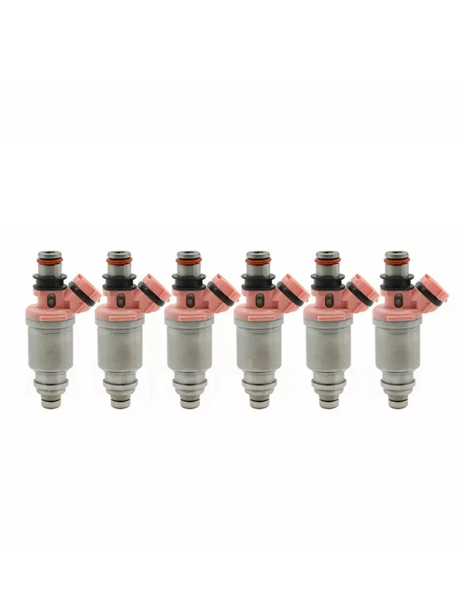 

2/6Pcs Fuel Injectors For Lexus LX450 Toyota Land Cruiser 4.5L 93-97 23209-74080 23250-74080 2320974080 2325074080