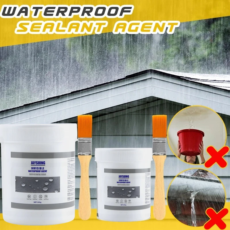 30/300G/500G/1000G Onzichtbare Waterdichte Agent Transparante Afdichting Coating Lekvrije Lijm Super Kit Toilet Reparatie