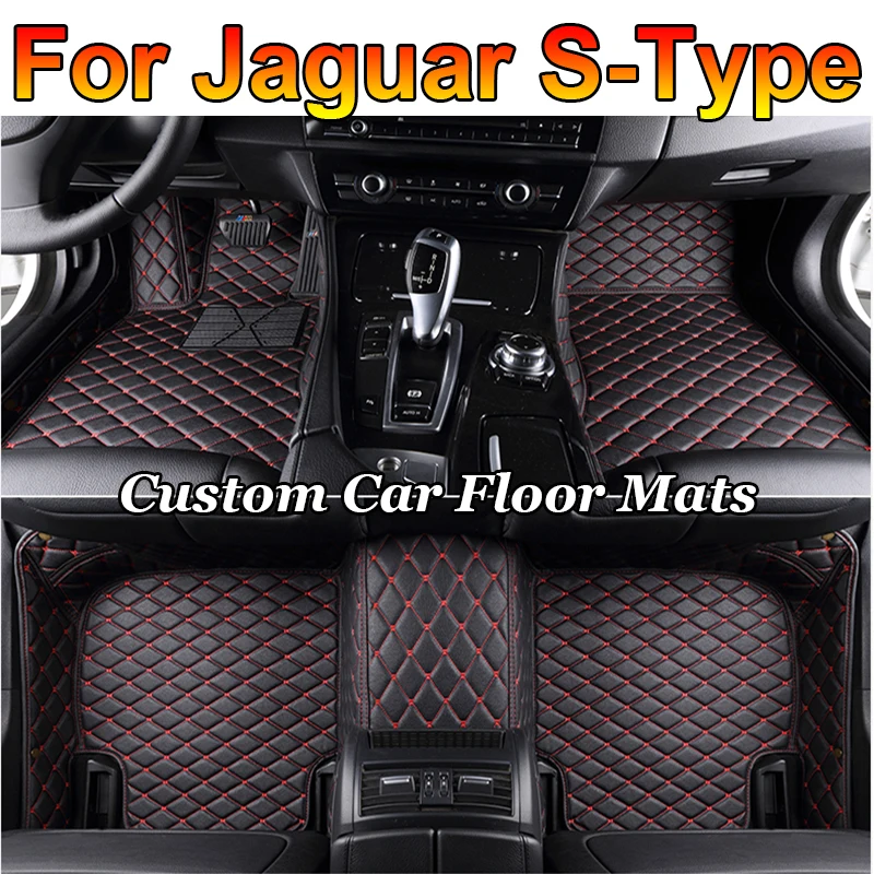 

Автомобильные коврики для Jaguar S-Type SType S Type 1999 ~ 2007, коврик, прочный кожаный коврик, подкладки против грязи, детали интерьера, автомобильные аксессуары