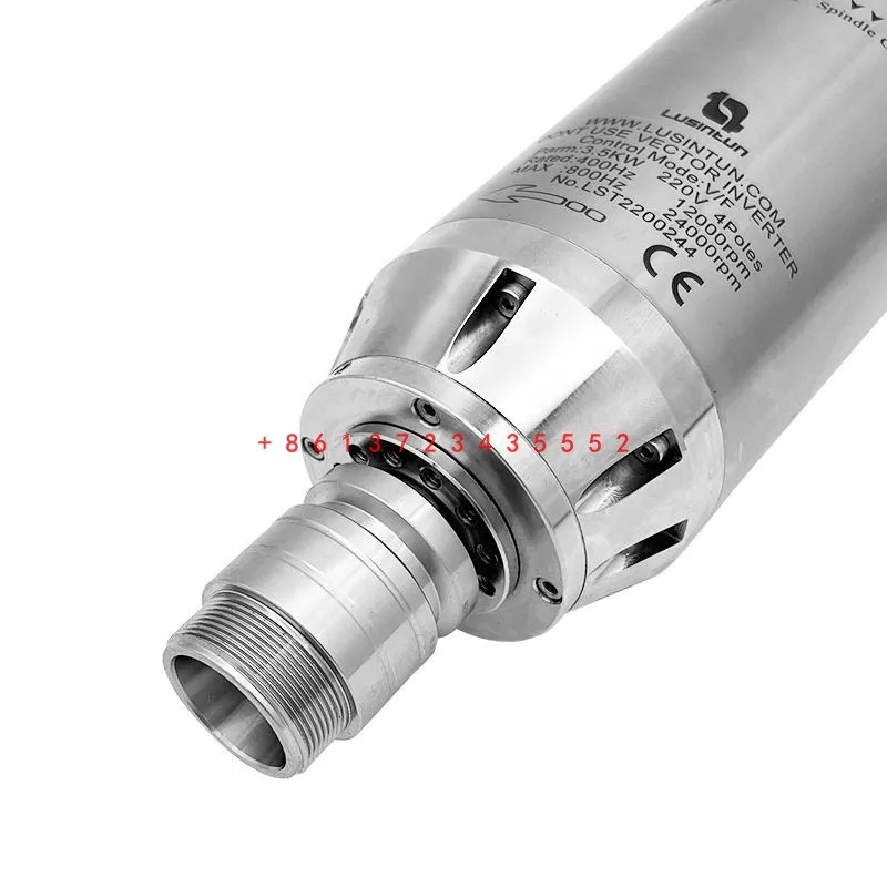 Engraving Electromechanical Spindle Pneumatic Tool Change BT30 ISO30 3KW 220V 380V 18000rpm 24000rpm Precision Drilling Grinding