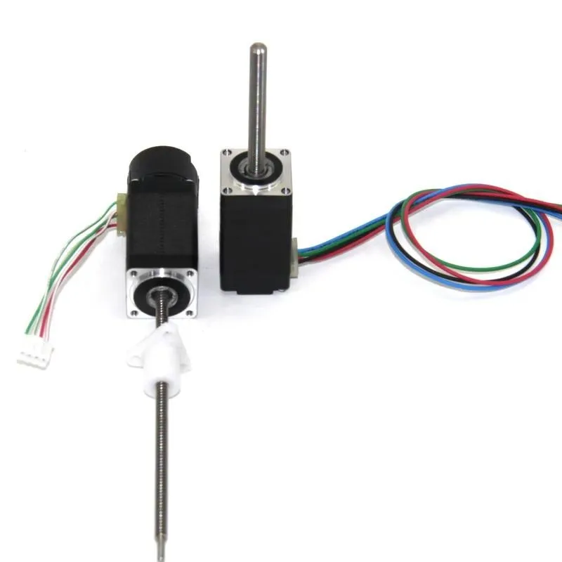 8mm Miniature Precision 2 Phase Hybrid Stepper Motor 1.8 Degree 0.6A Hollow Shaft High Quality 8H Series