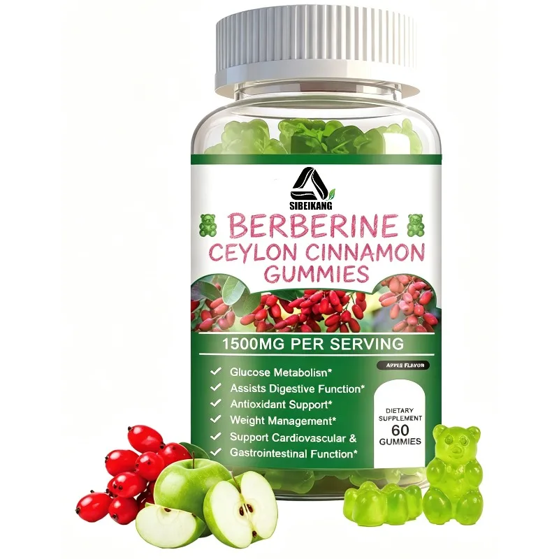 Berberine Ceylon Cinnamon Soft Candy 1500mg per serving - Metabolic, Digestive, Antioxidant and Health Support
