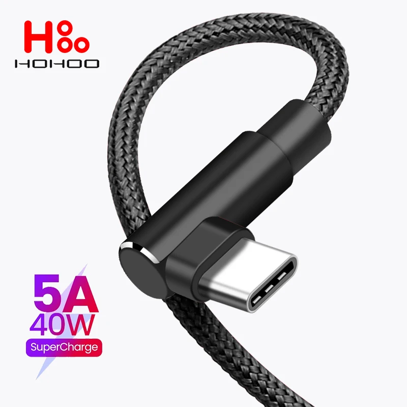 

90 - градусный изгиб 5A 40W USB C - тип быстрой зарядки для Xiaomi 14 13 12 11 Pro Redmi K70 60 50 40 Pro Huawei P70 60 40 Pro Mate 60 50 40 Pro OnePlus 12 11 Realme Vivo X100 Мобильный телефон с быстрой зарядкой