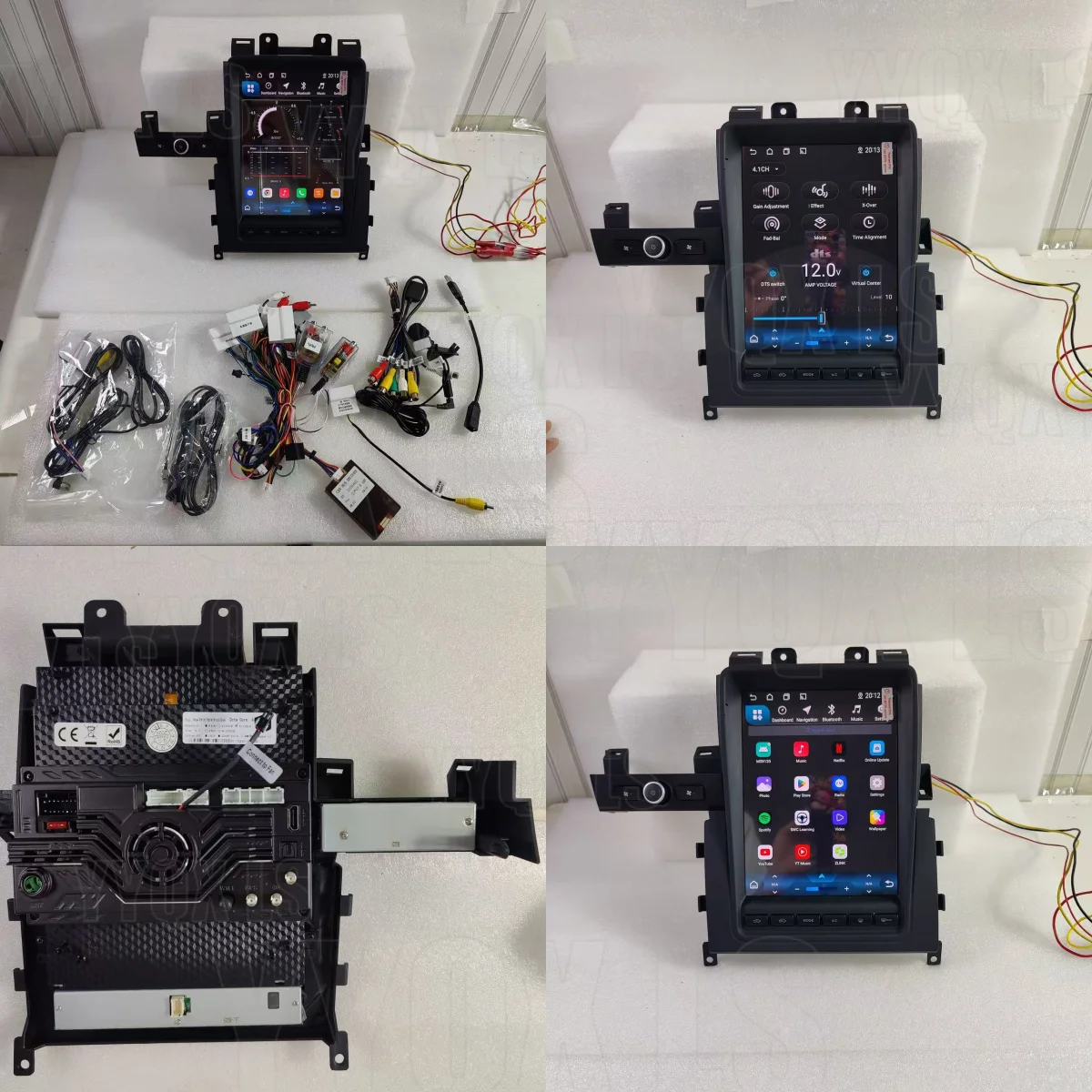 Android 14 Car Radio For Nissan GTR GT-R 2011-2017 Wireless Carplay Multimedia Player Auto GPS Navigation Car Accessories