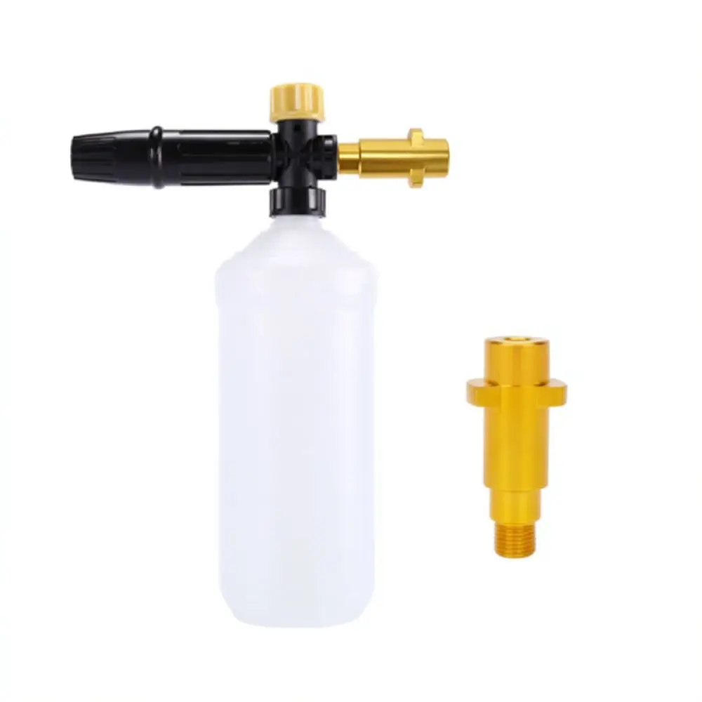 For Xiongwei High Pressure Washer Foam Lance Adjustable Soap Dispenser Car Wash Foam Applicator Cleaning Sprayer Tool Unit